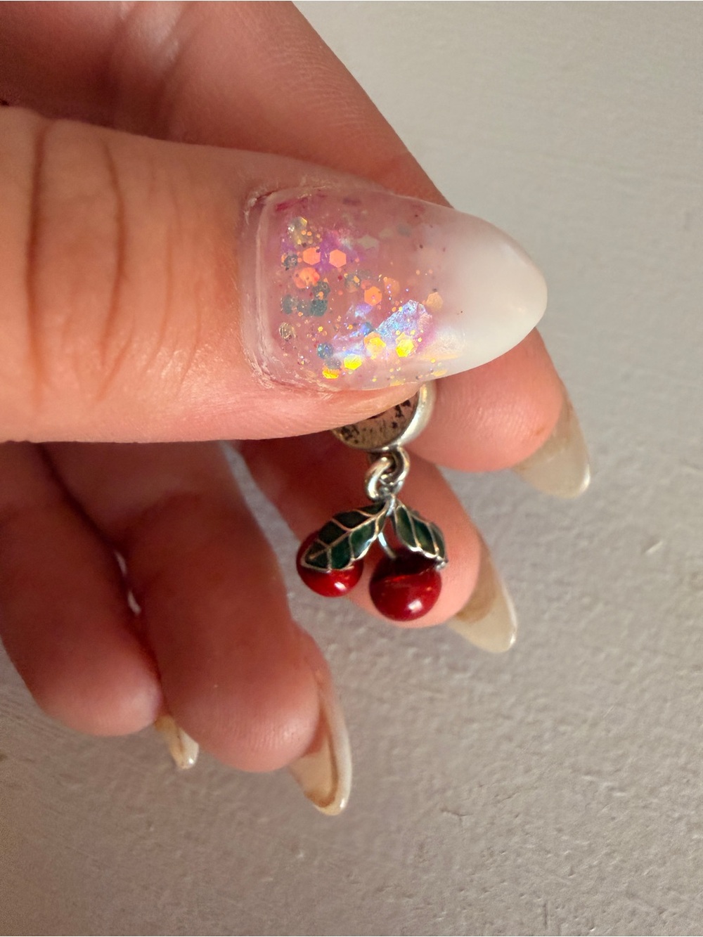 Pandora cherry charm
